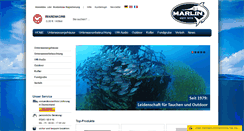 Desktop Screenshot of marlin.de